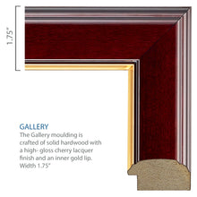 Load image into Gallery viewer, U.S. Coast Guard Gold Embossed Certificate Frame (Horizontal)*