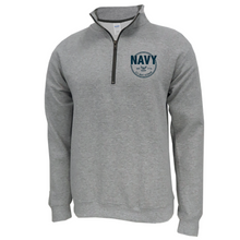 Load image into Gallery viewer, Navy Veteran 1/4 Zip