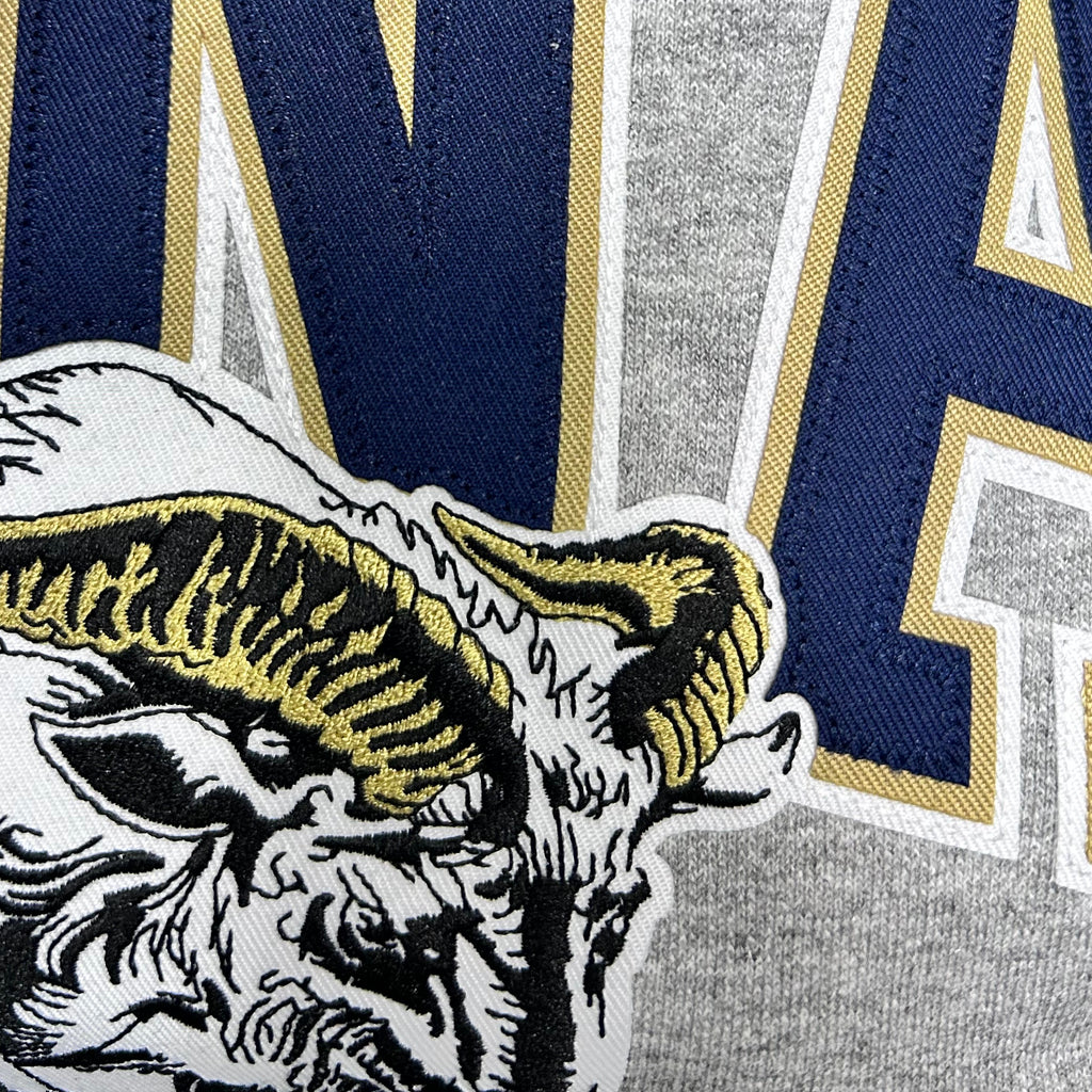 USNA Goat Embroidered Crewneck