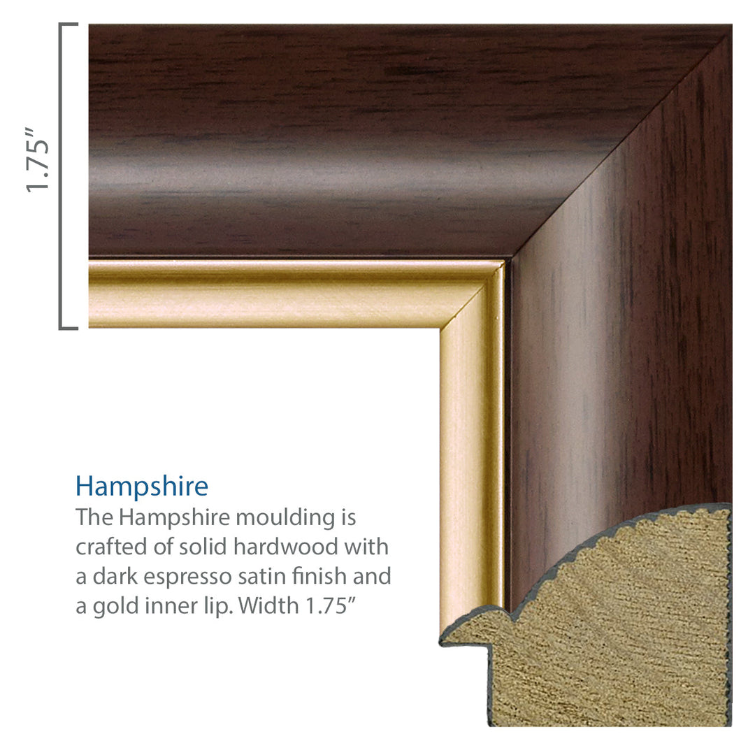 U.S. Coast Guard Gold Engraved Medallion Frame (Vertical)*