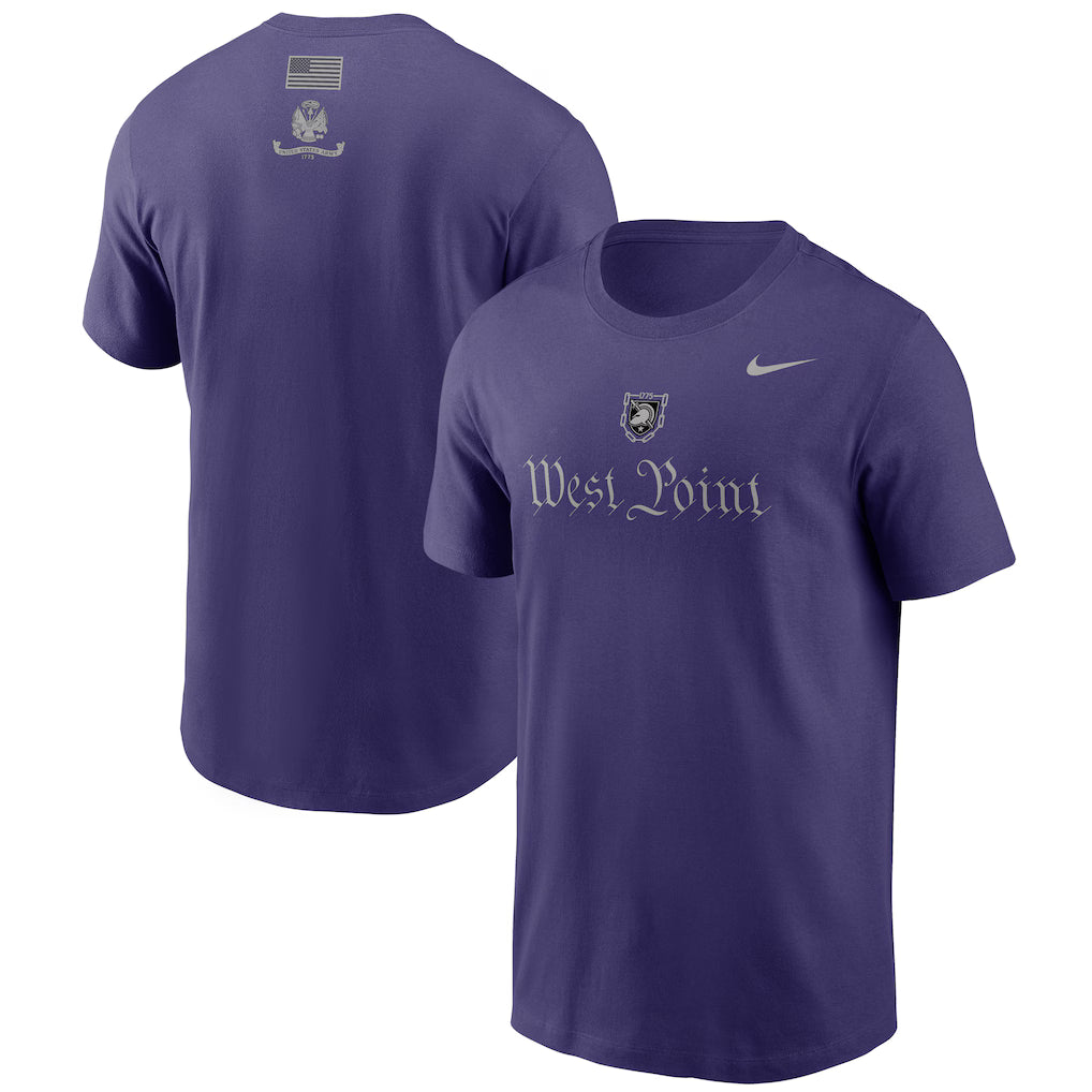 Army Nike 2025 Rivalry West Point Dri-Fit Legend T-Shirt (Purple)