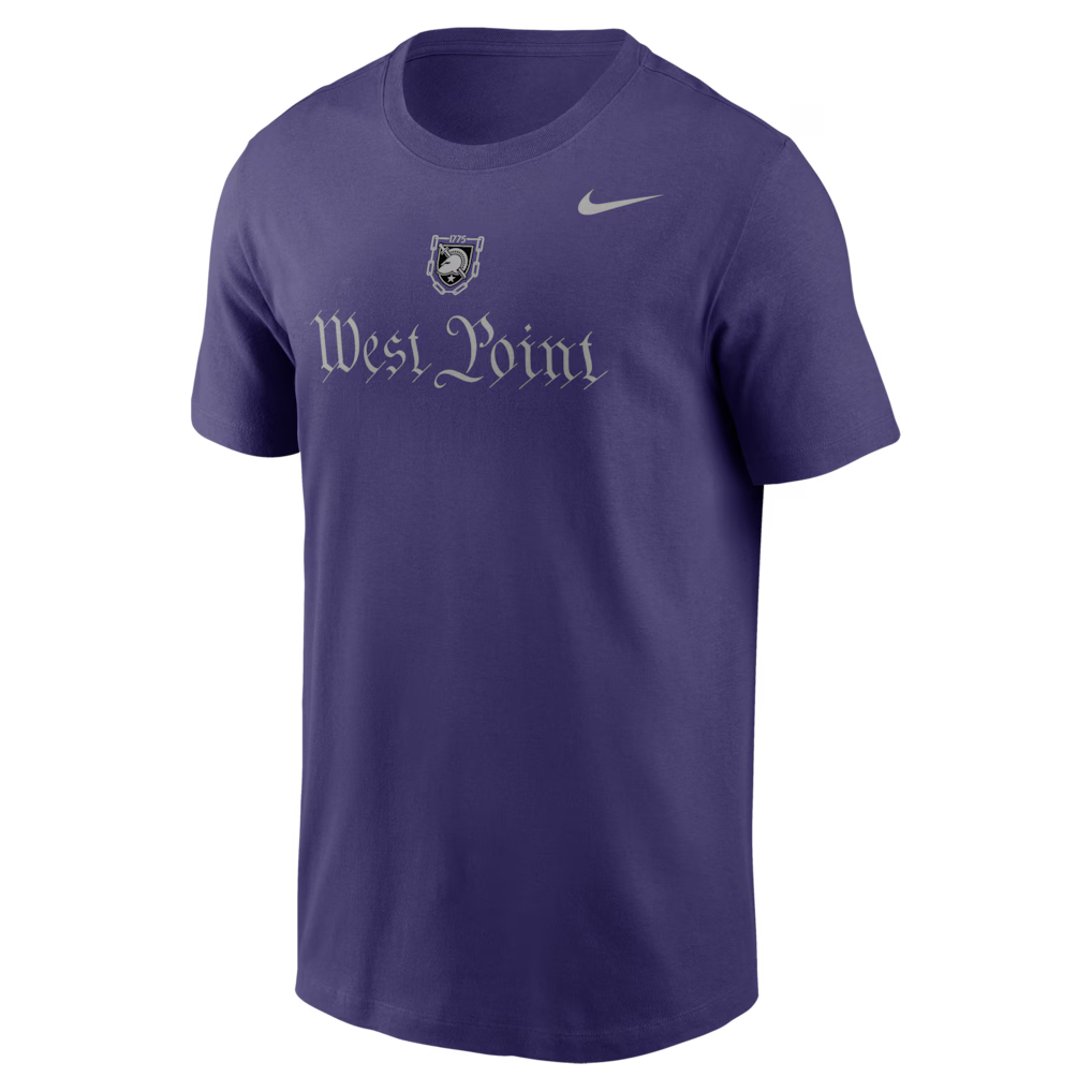 Army Nike 2025 Rivalry West Point Dri-Fit Legend T-Shirt (Purple)