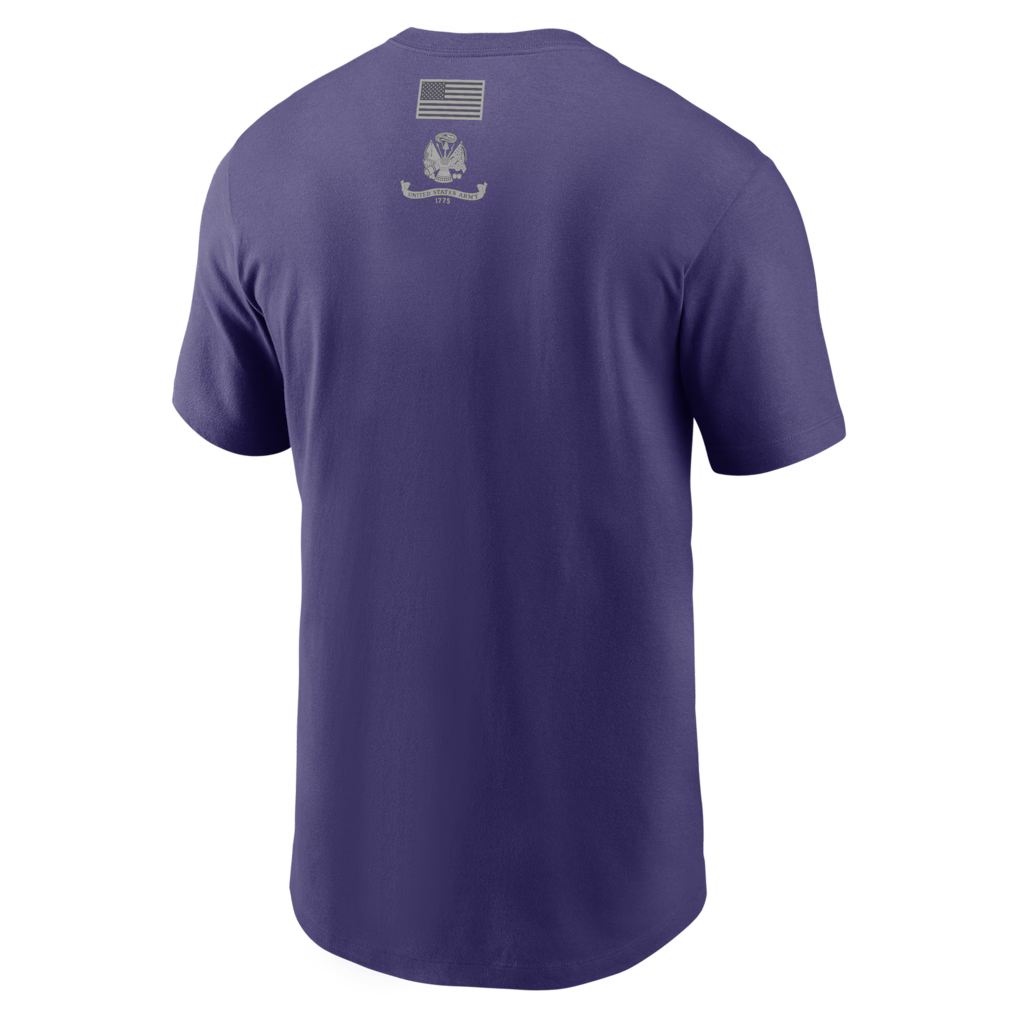 Army Nike 2025 Rivalry West Point Dri-Fit Legend T-Shirt (Purple)