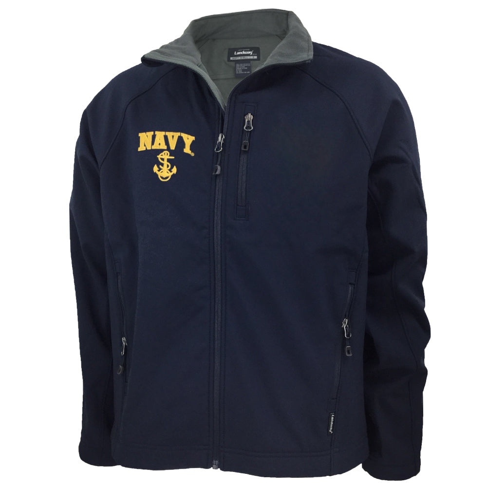 Navy Soft Shell Jacket (Navy)