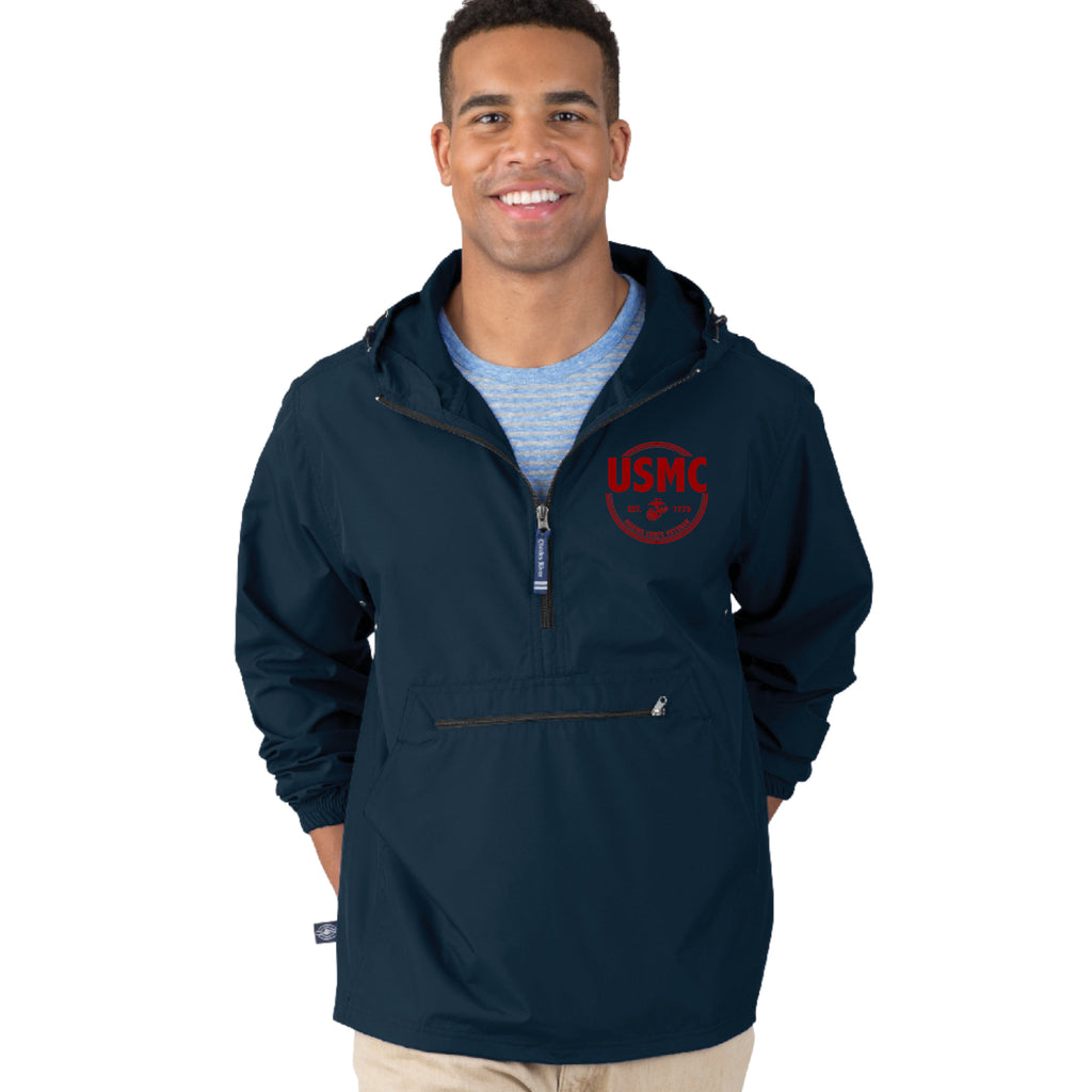 Marines Veteran Pack-N-Go Pullover