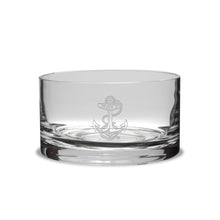 Load image into Gallery viewer, Navy Anchor Petite Candy Bowl