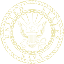 Load image into Gallery viewer, U.S. Navy Gold Embossed Certificate Frame (Horizontal)*