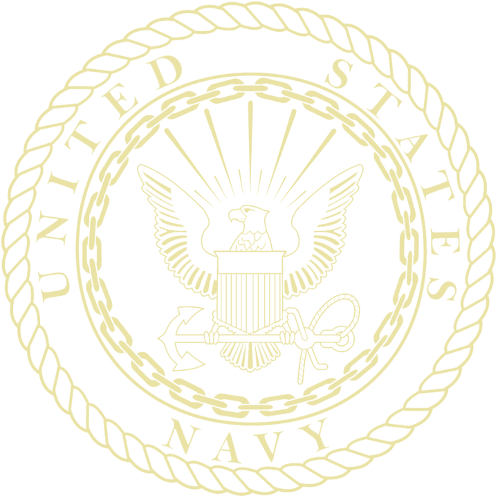 U.S. Navy Embossed Studio Certificate Frame (Horizontal)*