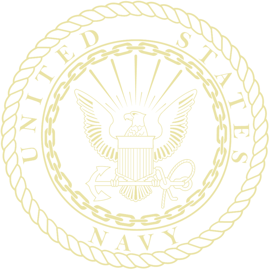U.S. Navy Embossed Studio Certificate Frame (Horizontal)*