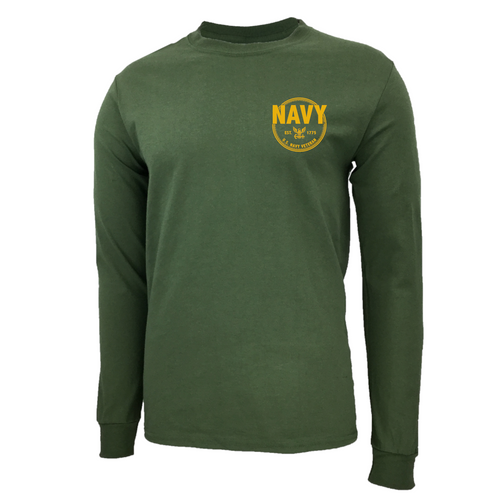 Navy Veteran Long Sleeve T-Shirt