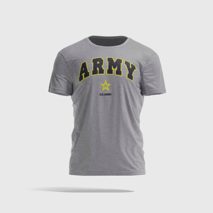 Army Arch Star T-Shirt (Grey)