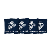 Load image into Gallery viewer, Marines Corn Filled Cornhole Bags (Blue)