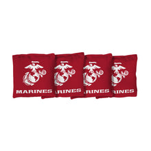 Load image into Gallery viewer, Marines Corn Filled Cornhole Bags (Red)