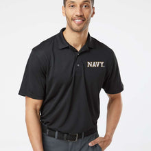 Load image into Gallery viewer, Navy Block Performance Polo