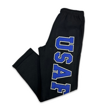 Load image into Gallery viewer, USAF Bold Core Sweatpant (Black)