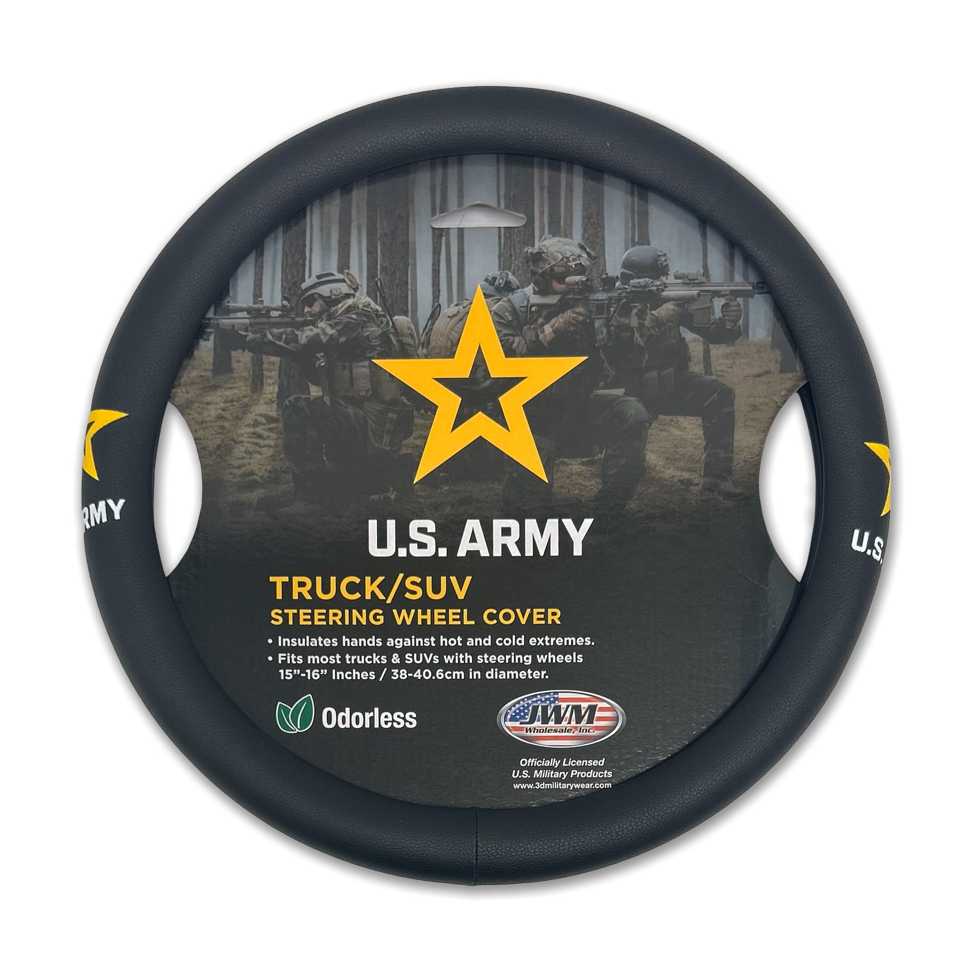 Army Truck/Suv Steering Wheel Cover 16"