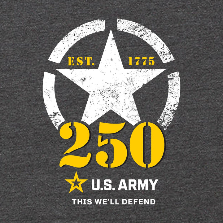 Army 250th Anniversary Ladies Hood (Washed Black)