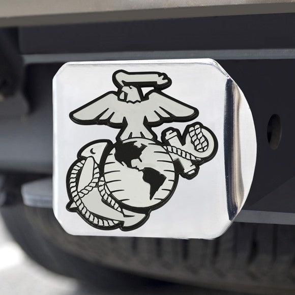 U.S. Marines Hitch Cover (Chrome)