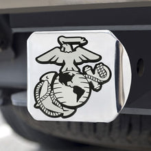Load image into Gallery viewer, U.S. Marines Hitch Cover (Chrome)
