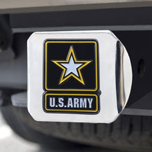 Load image into Gallery viewer, U.S. Army Hitch Cover (Chrome/Yellow)