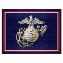 Load image into Gallery viewer, U.S. Marines 8&#39; X 10&#39; Plush Rug (EGA)
