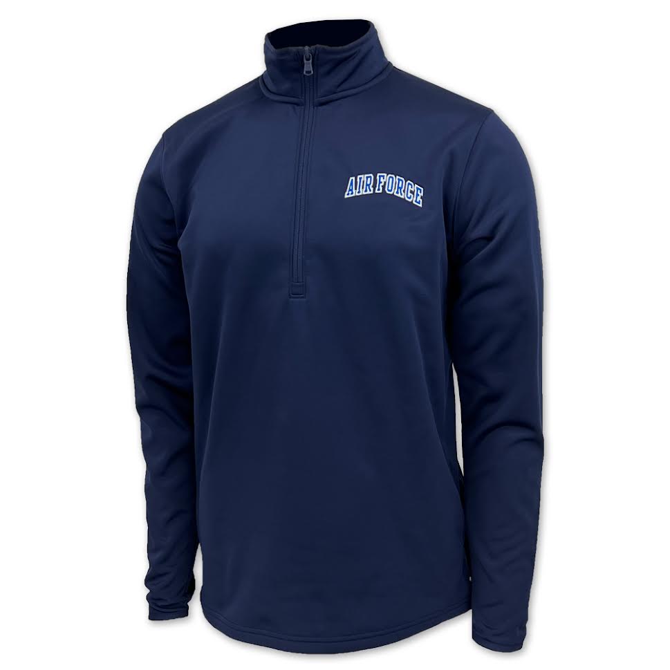 Air Force Under Armour Fleece 1/2 Zip (Navy)