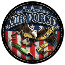 Load image into Gallery viewer, United States Air Force Fighting Eagle Circle (20x20)