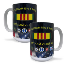 Load image into Gallery viewer, Freedom Isn&#39;t Free Vietnam Veteran Mug