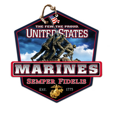 Load image into Gallery viewer, United States Marine Corps Iwo Jima Badge