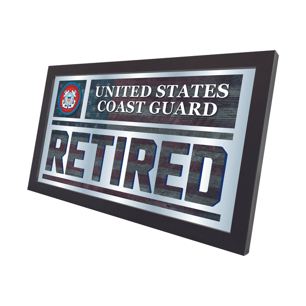 United States Coast Guard Retired Wall Mirror