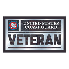 Load image into Gallery viewer, United States Coast Guard Veteran Wall Mirror