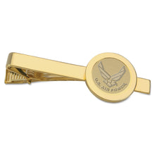 Load image into Gallery viewer, Air Force Wings Tie Bar (Gold)