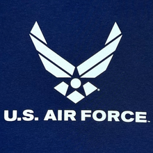 Load image into Gallery viewer, Air Force Youth Logo Core T-Shirt (Navy)