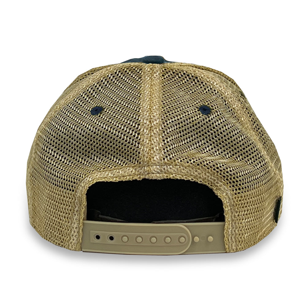 Navy Arch Old Favorite Trucker Hat (Navy Field Camo)