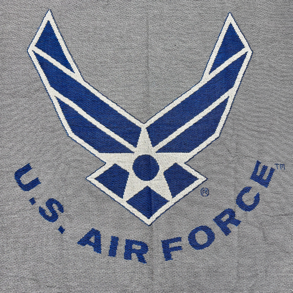 Air Force Knit Blanket (Royal)