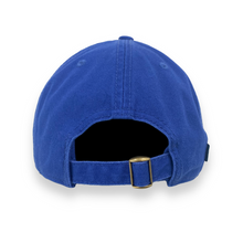 Load image into Gallery viewer, Air Force Mom Relaxed Twill Hat (Royal/White)