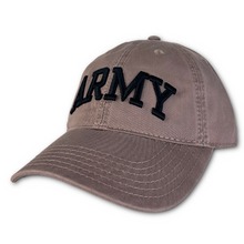 Load image into Gallery viewer, Army Arch Twill Hat (Driftwood)