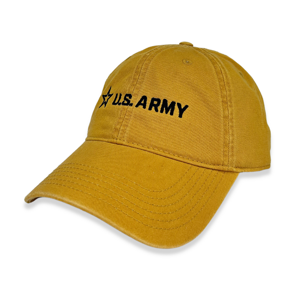 Army Star Logo Hat (Gold)