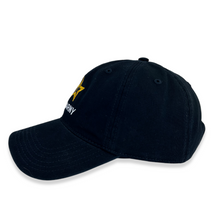 Load image into Gallery viewer, Army Star Stacked Logo Hat (Black)