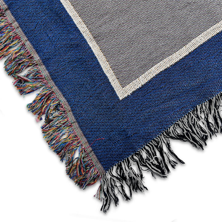 Air Force Knit Blanket (Royal)