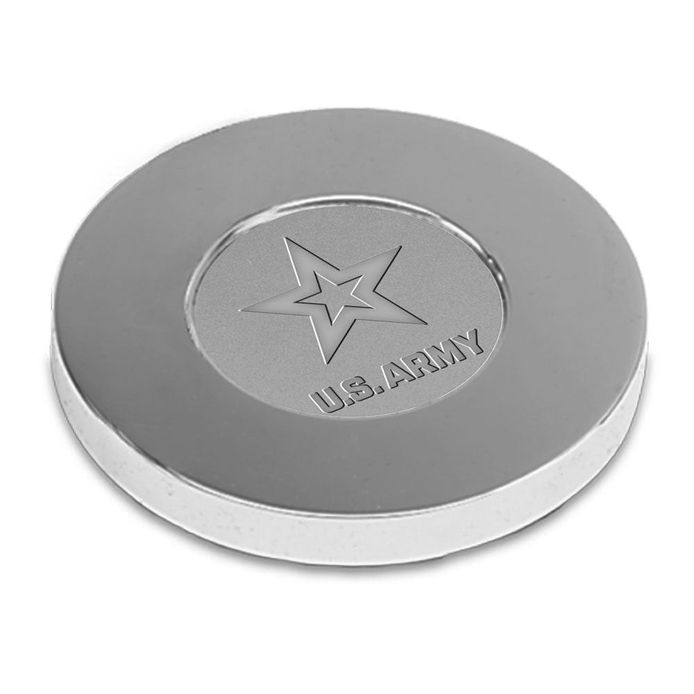 Army Star Paperweight (Silver)