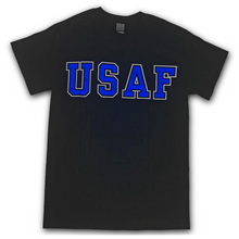 Load image into Gallery viewer, USAF Bold Core T-Shirt (Black)