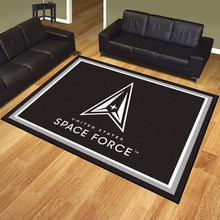 Load image into Gallery viewer, U.S. Space Force 8&#39; x 10&#39; Plush Rug