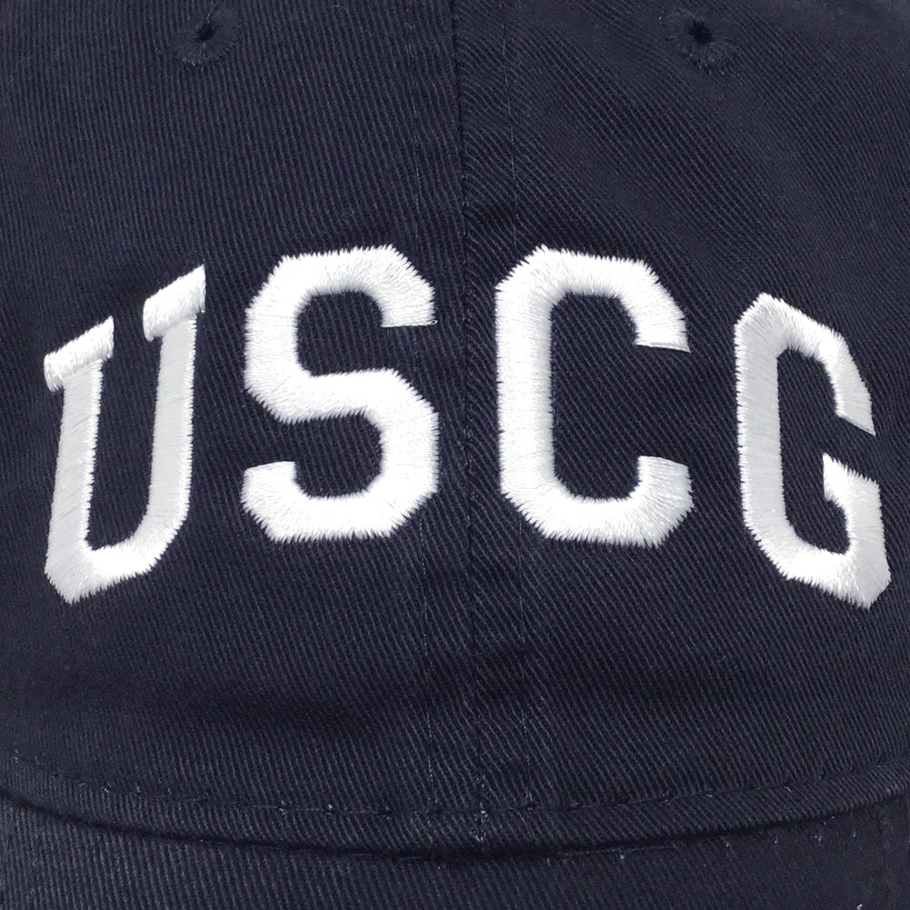 USCG Arch Relaxed Fit Hat (Navy/White)