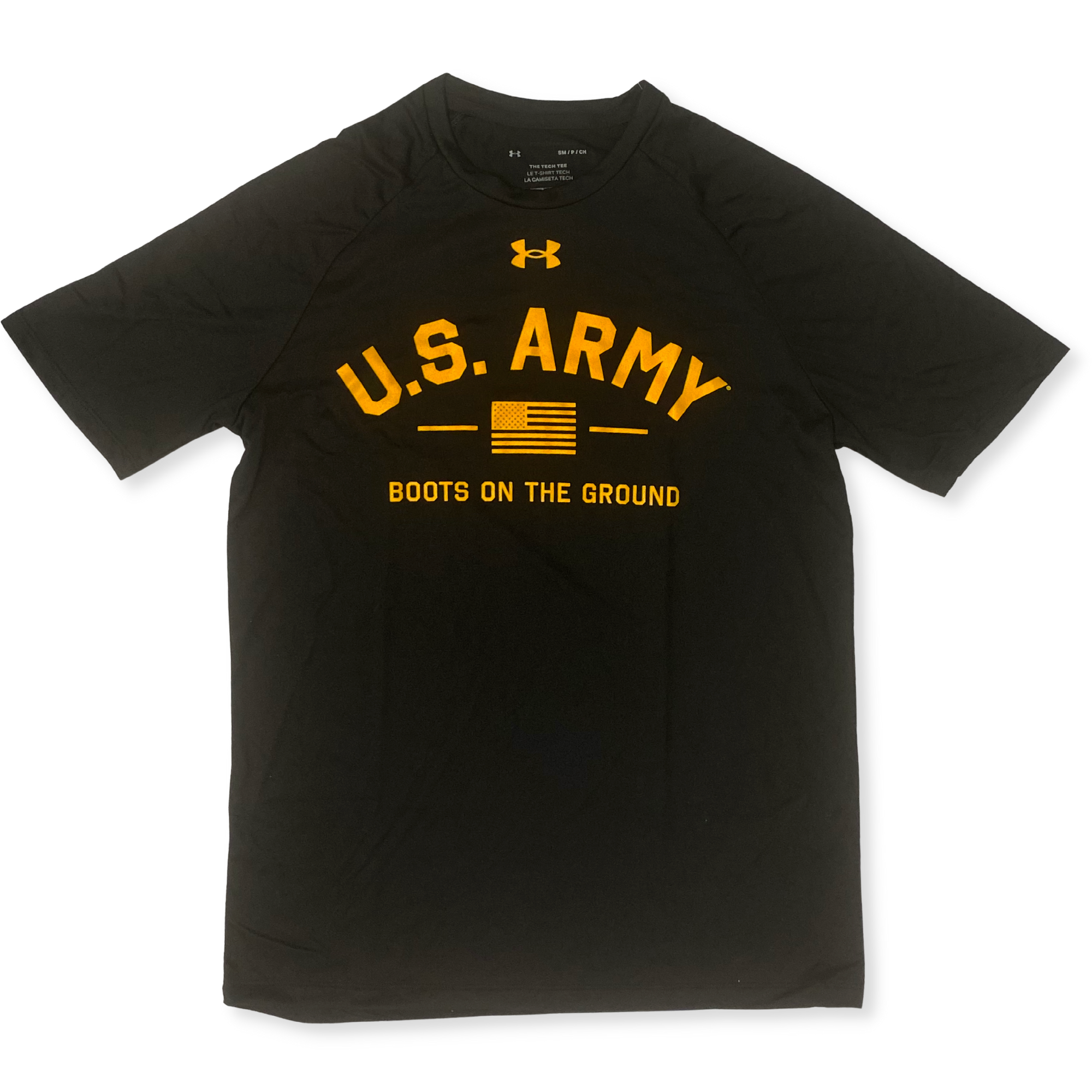 Under armour sales army t shirt