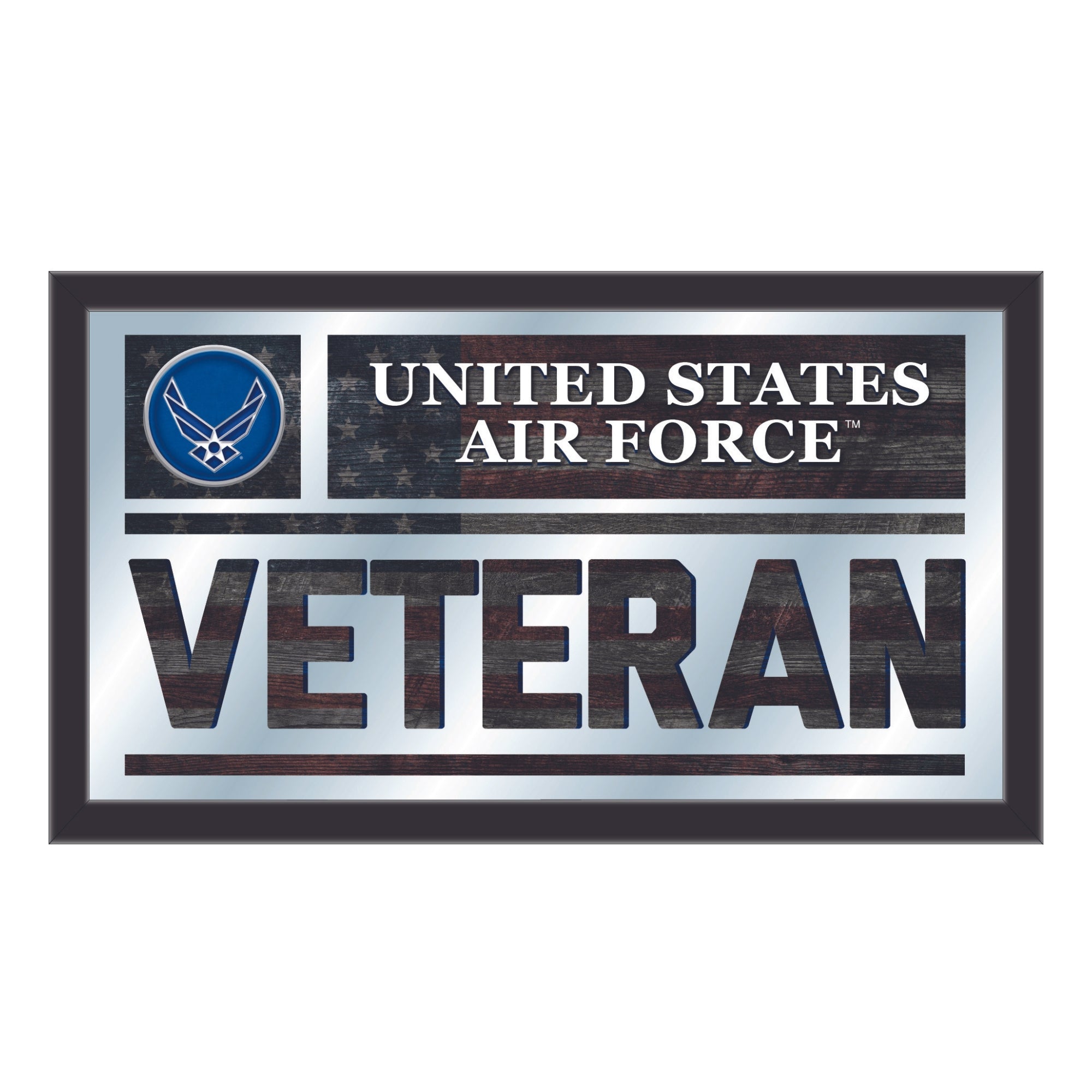 United States Air Force Veteran Wall Mirror