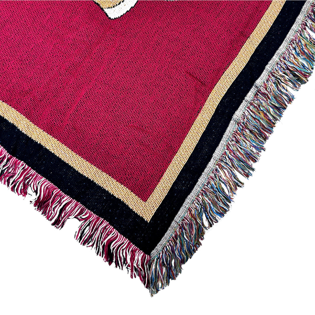 Marines Knit Blanket (Black)