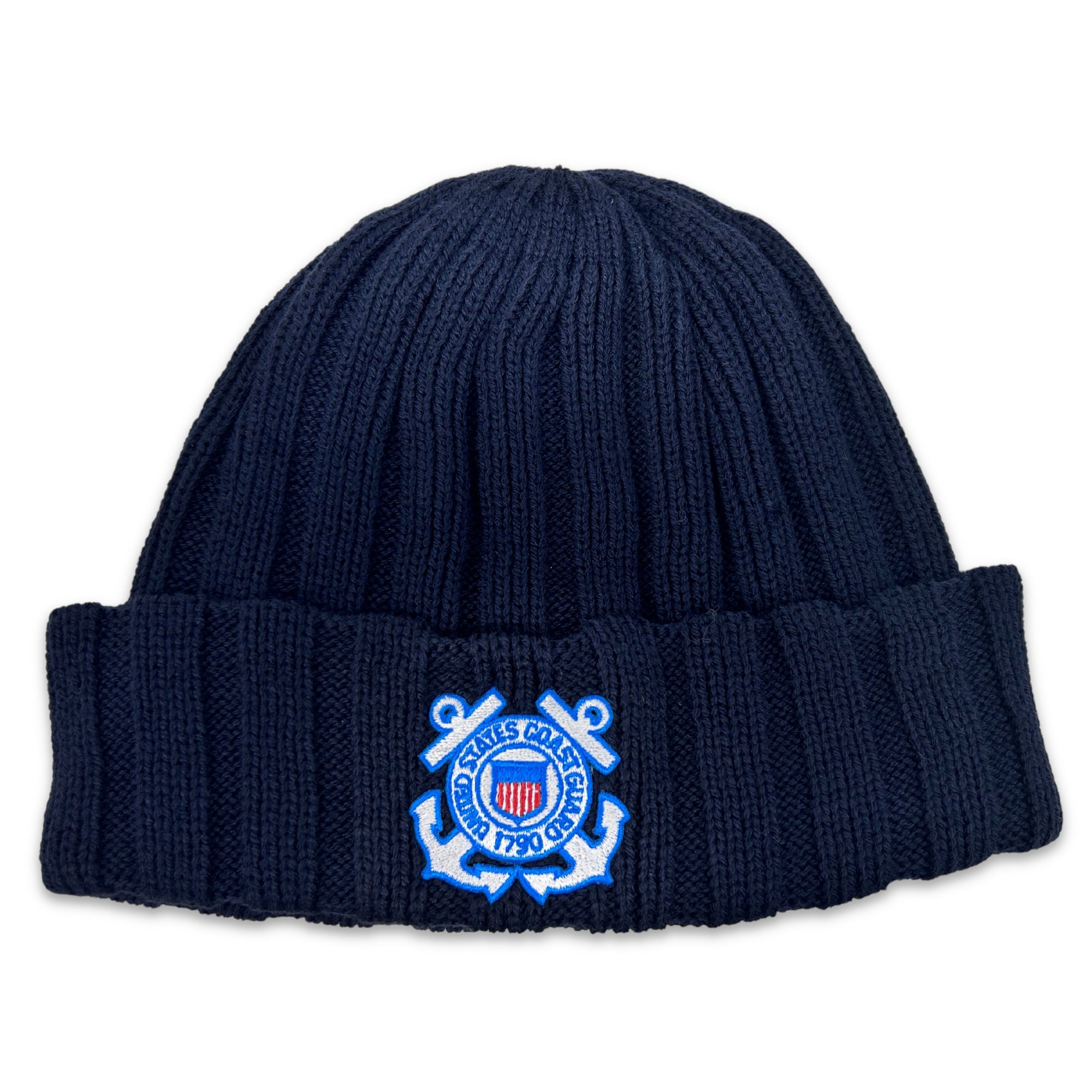 Coast Guard Seal Watchman Knit (Navy)