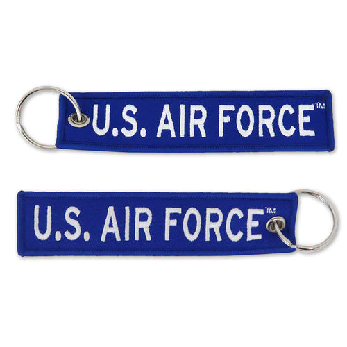 U.S. Air Force Ribbon Keychain (Royal)
