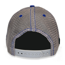 Load image into Gallery viewer, Air Force Arch Trucker Hat (Royal/Grey)